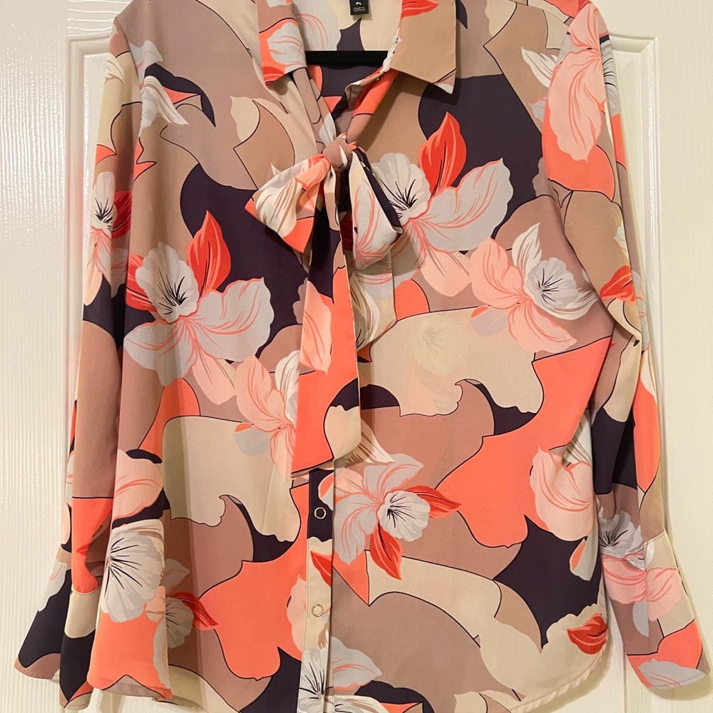 Floral Women's Top - Multicolor